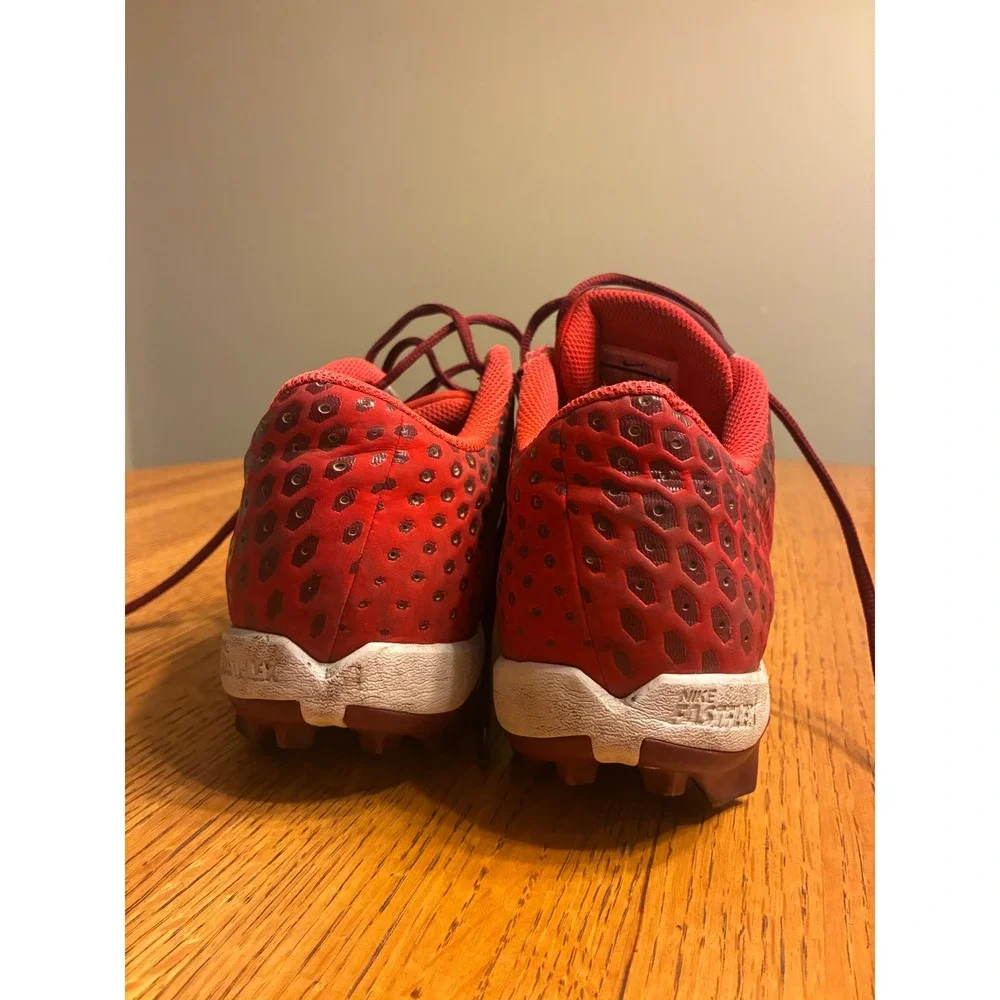 Nike Vapor Ultrafly 2 Keystone Baseball Cleats Red White Mens 10.5‎ A07945-601